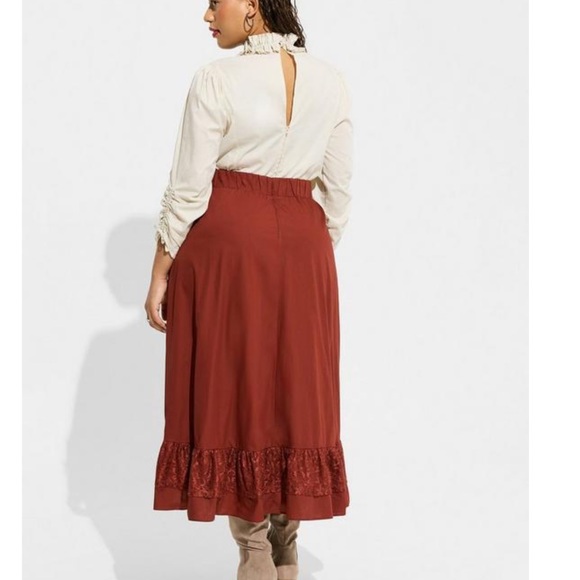 Torrid Halloween Costume Poplin Steampunk Dress - Picture 2 of 5